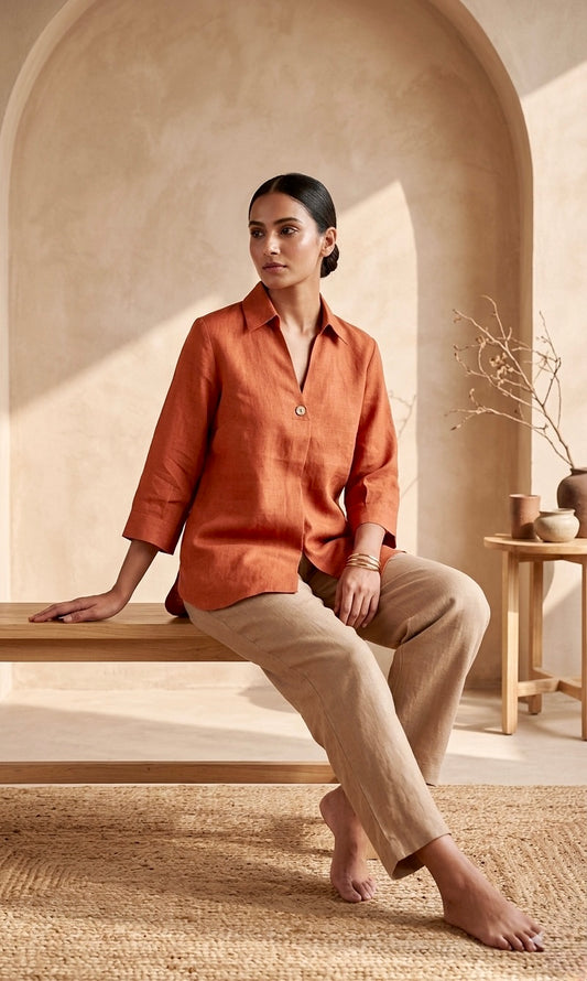 Kesari Mitti shirt top