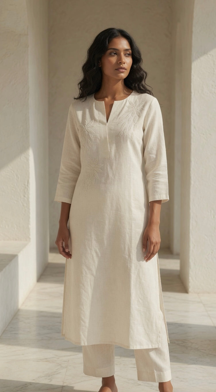 Clay Beige Linen