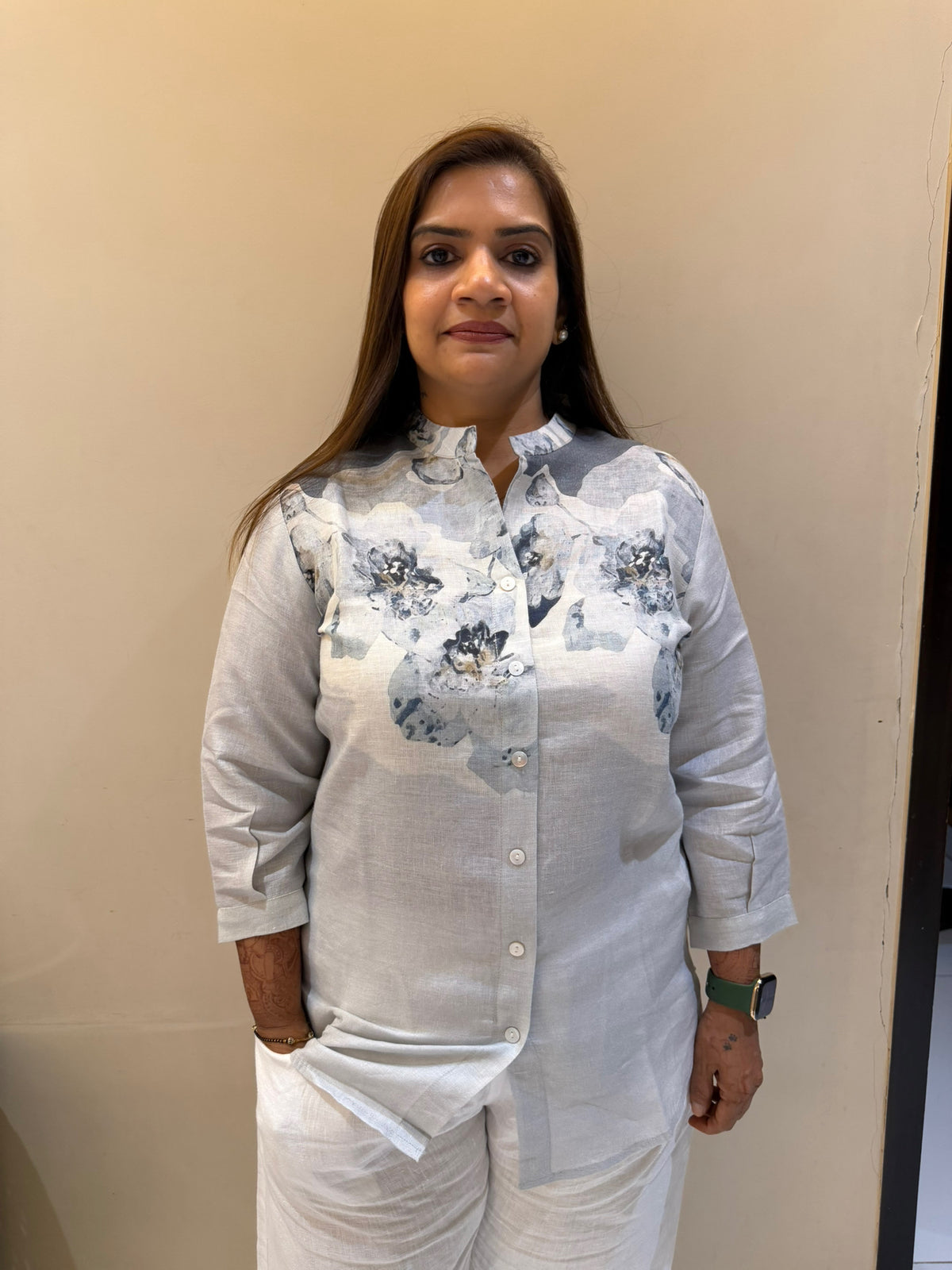 Moonlit garden shirt