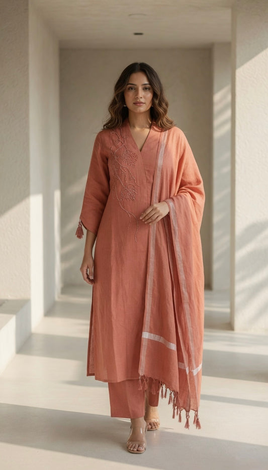 RUST LINEN SET