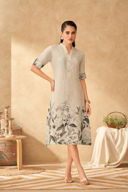 Ombre Florale Dress